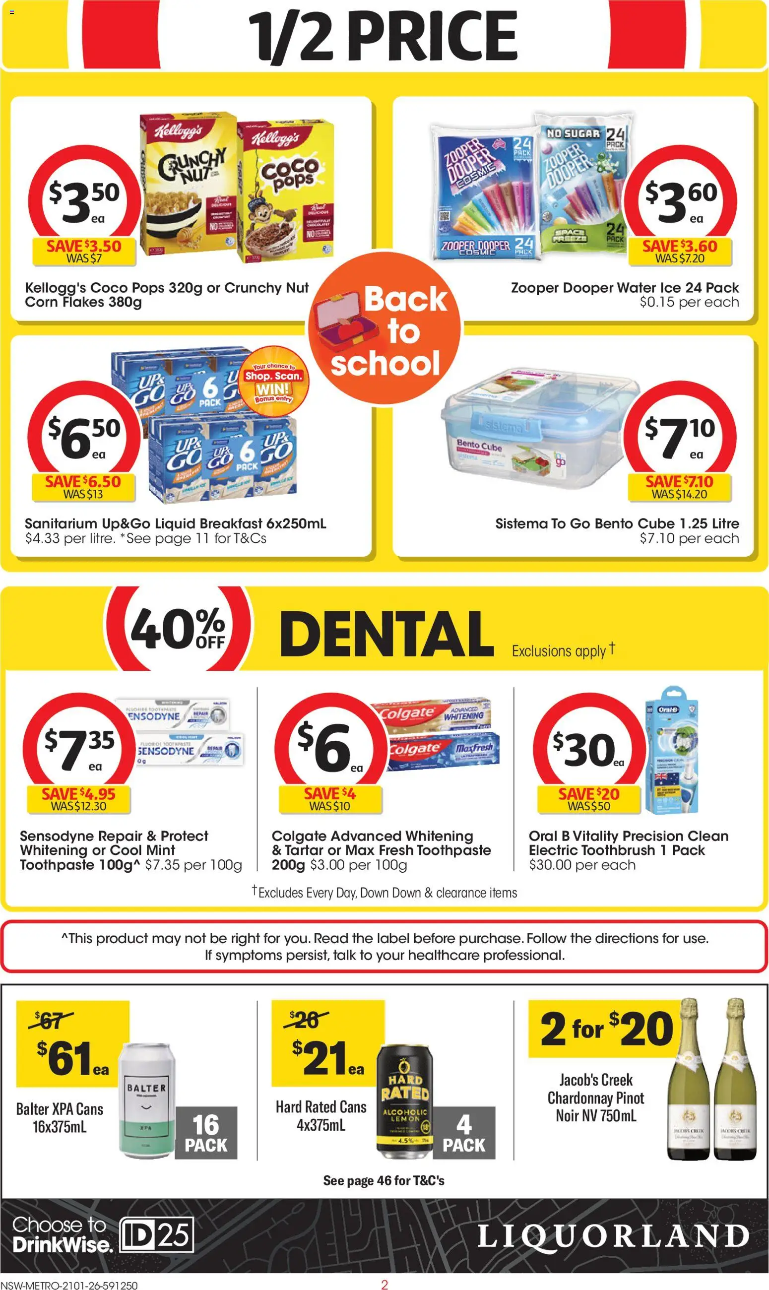 Coles  Catalogue  - page 2- valid from 21/01/2026