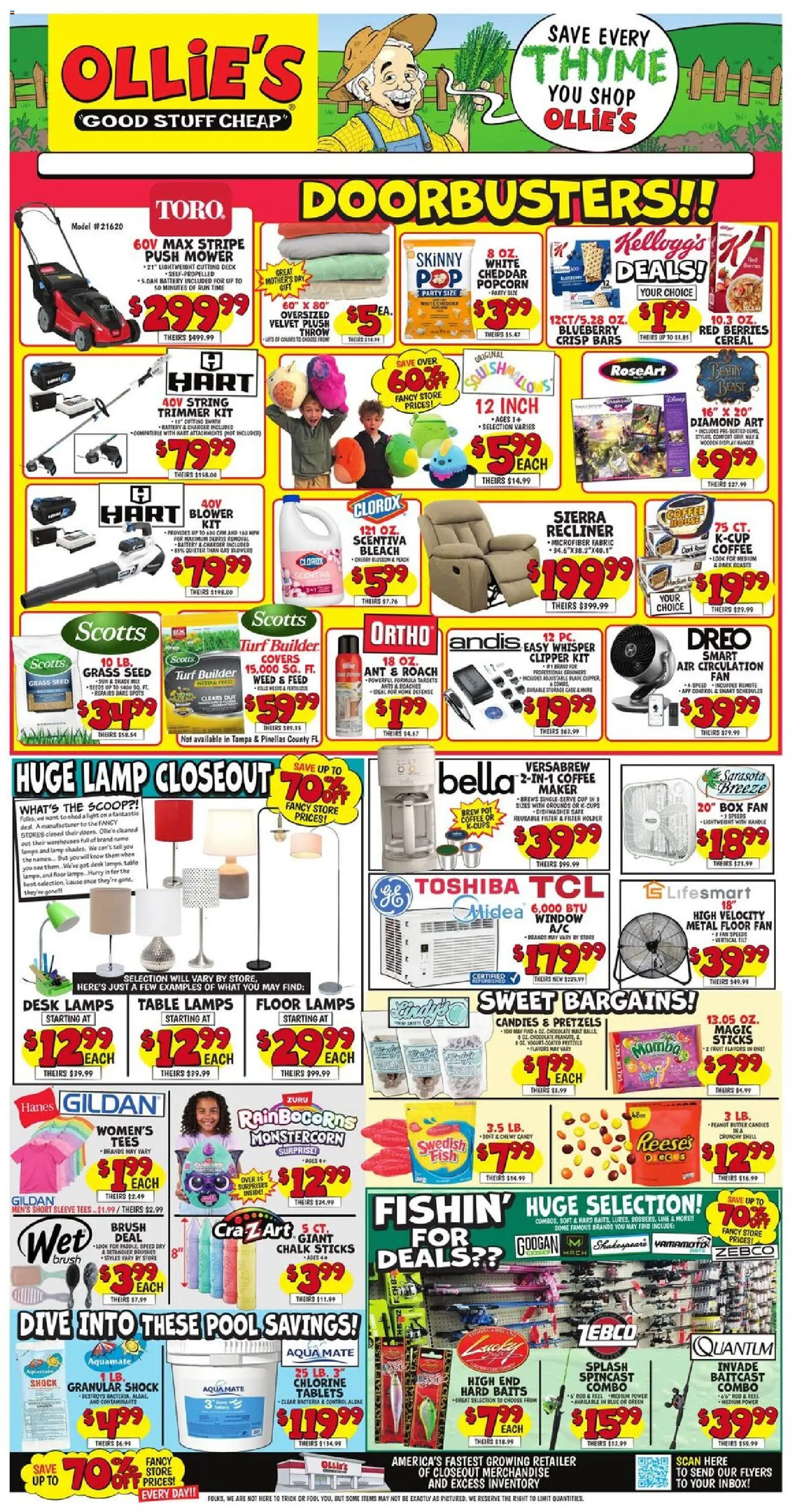 Ollie's Weekly Ad - page 1- valid from 04/15/2026