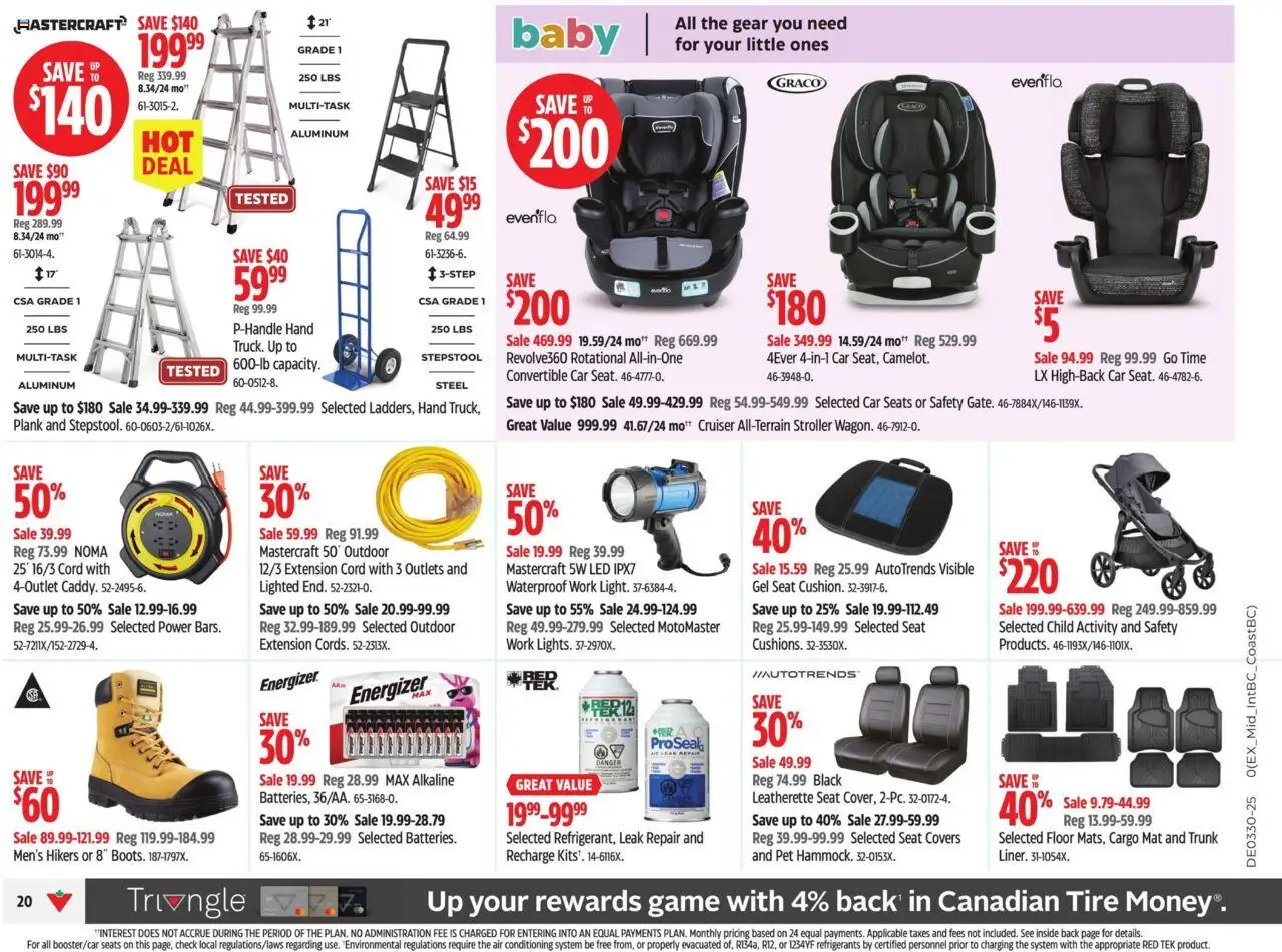 Canadian Tire weekly flyer / circulaire - page 30- valid from Jul 18, 2025