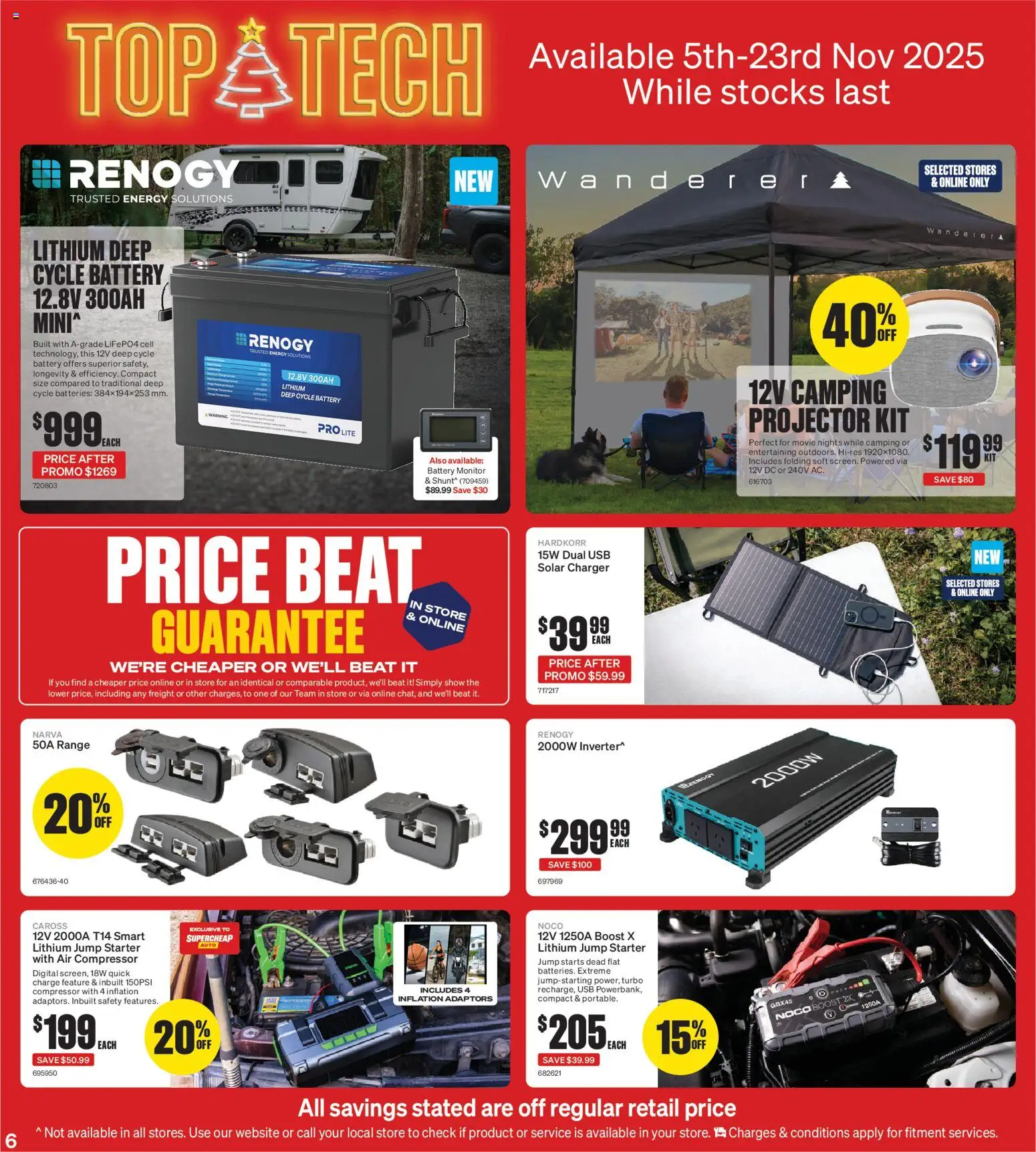 Supercheap Auto Black Friday - page 6- valid from 05/11/2025