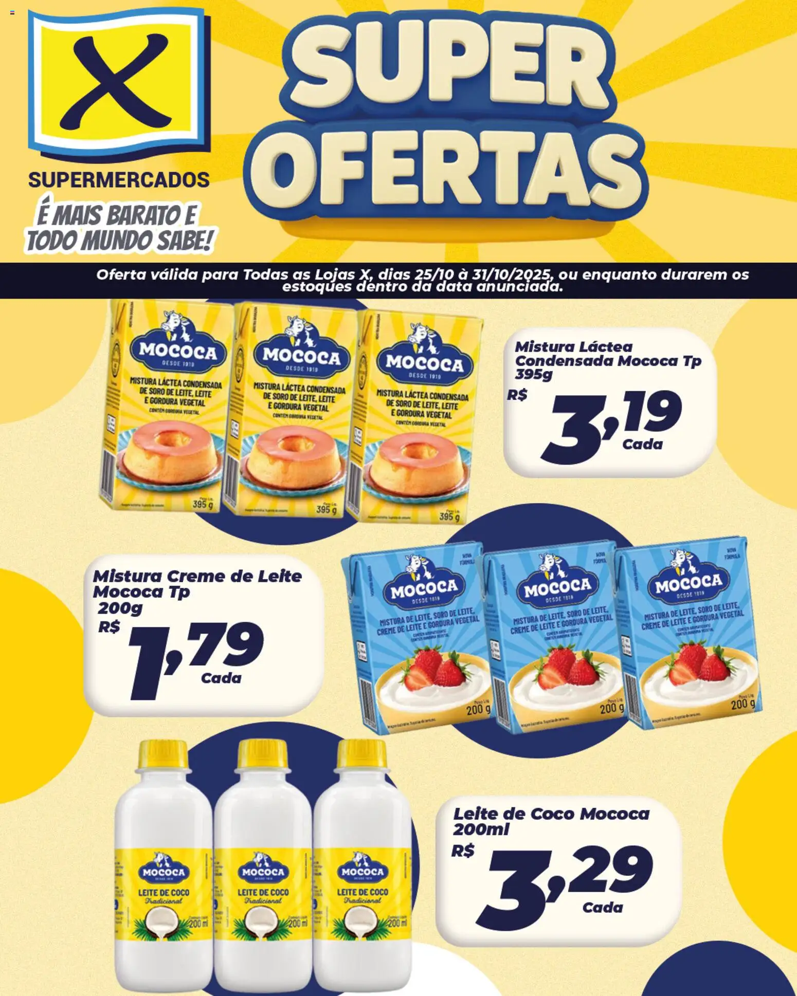 X Supermercados - Ofertas Super - página 1- válido a partir de 25/10/2025
