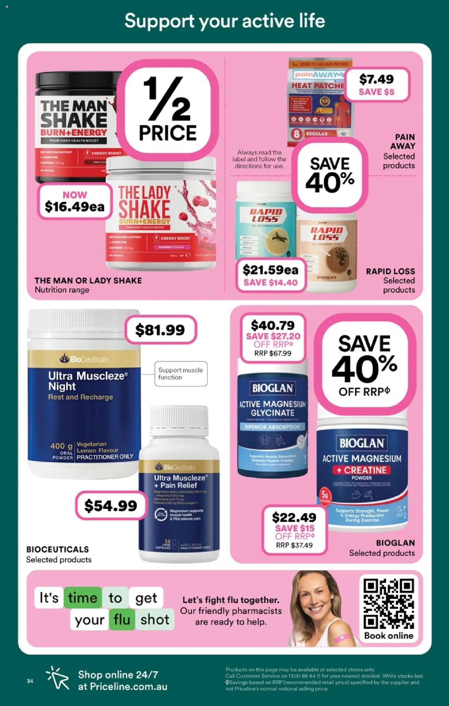 Priceline Pharmacy catalogue  - page 34- valid from 23/04/2026