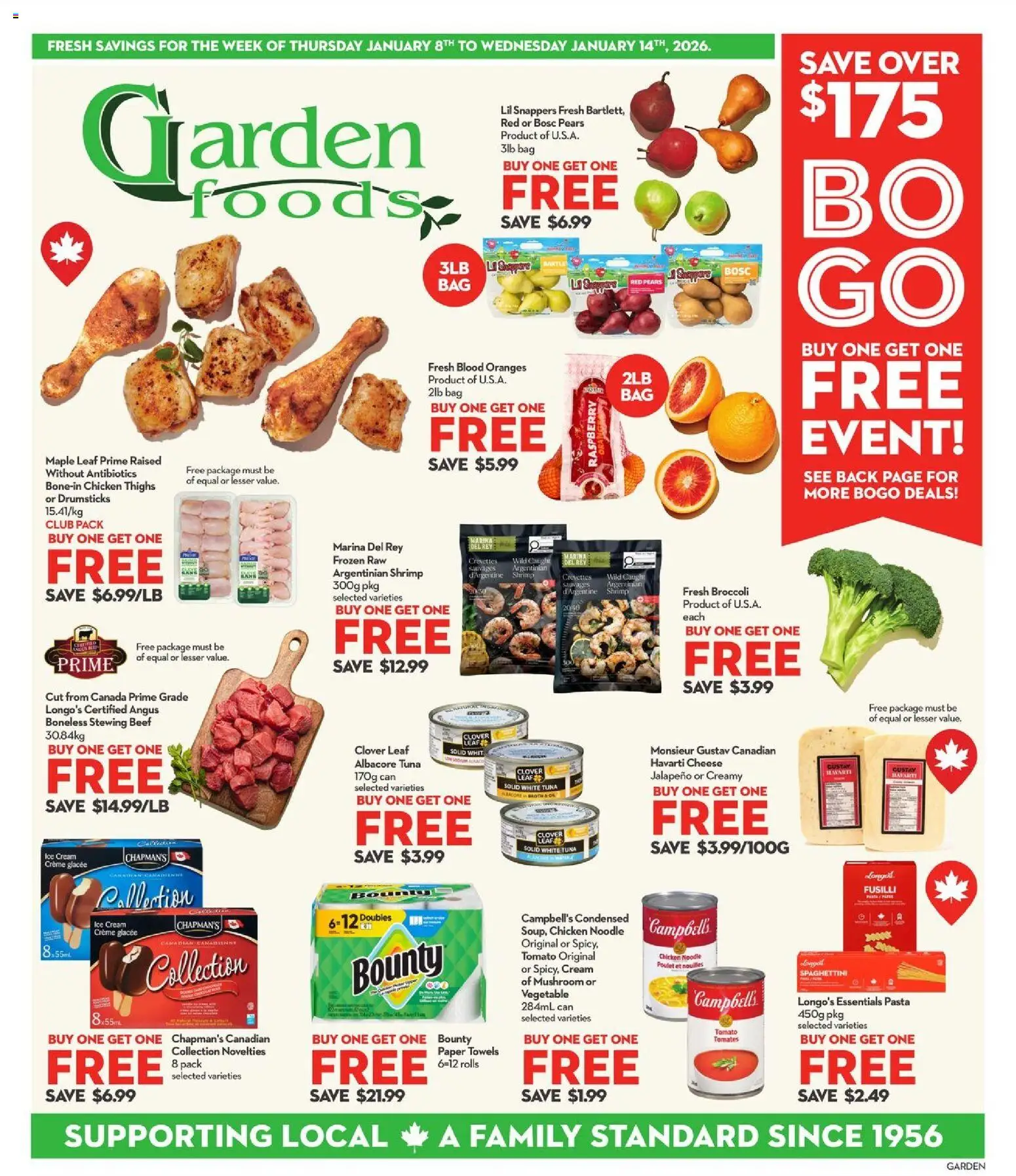 Longo's - Garden Foods - page 1- valid from Jan 8, 2026