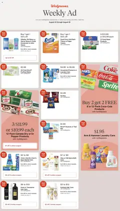 Preview Walgreens Weekly Ad valid from 08/24/2025