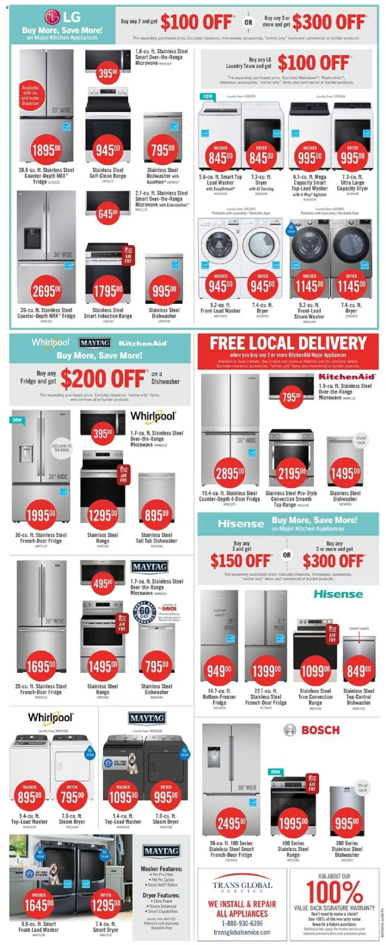 The Brick weekly flyer / circulaire - page 17- valid from Jul 17, 2025