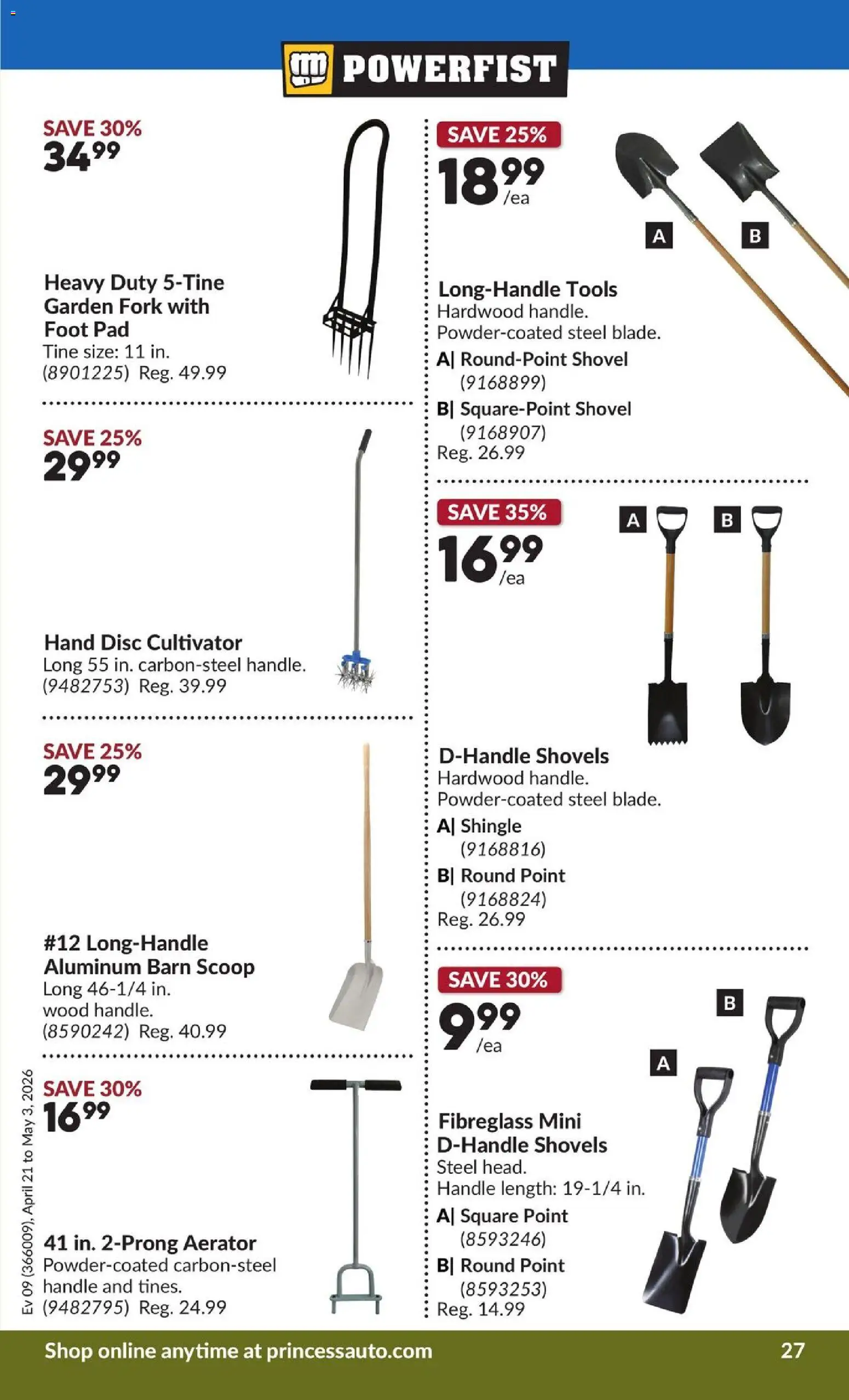 Princess Auto flyer - 2 Week Sale! - page 32- valid from Apr 21, 2026