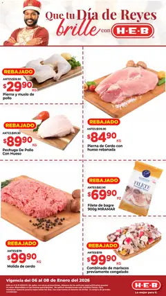 H-E-B folleto válido desde 06/01/2026