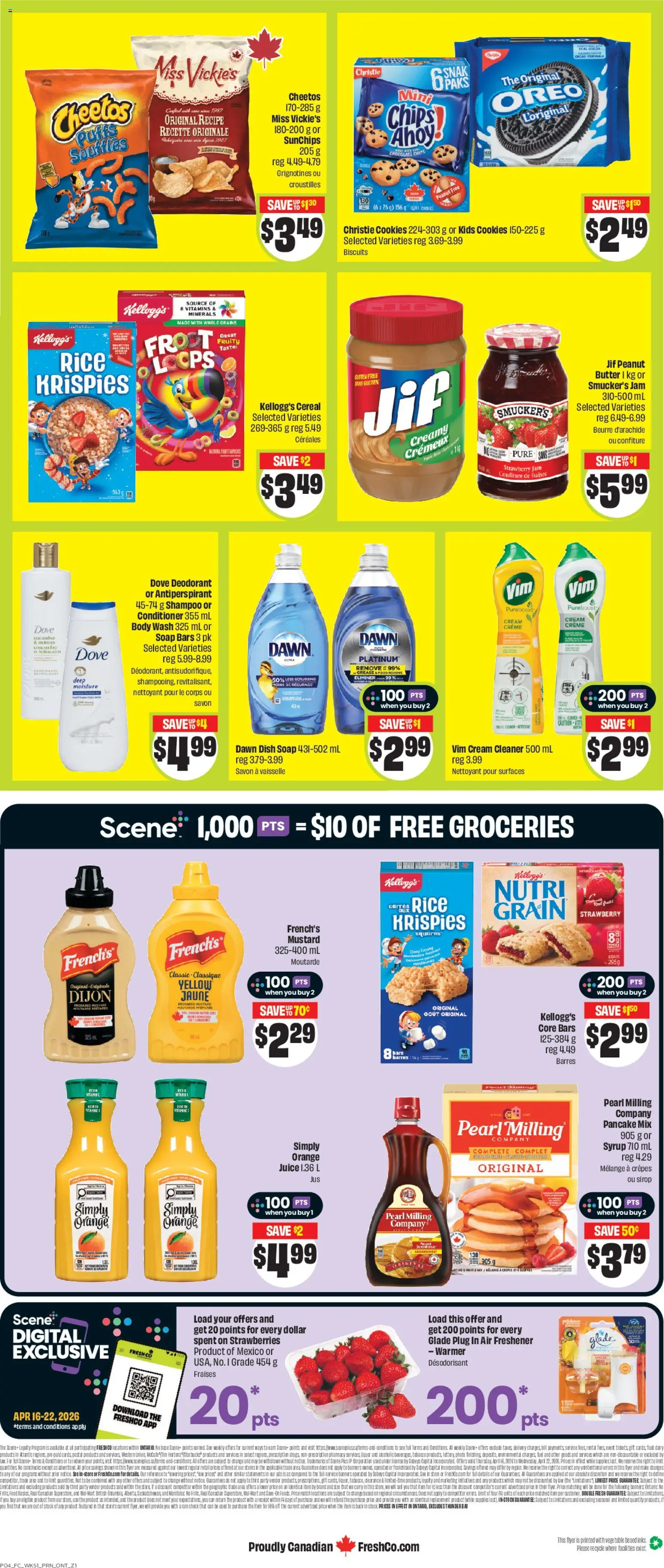 FreshCo weekly flyer / circulaire - page 4- valid from Apr 16, 2026