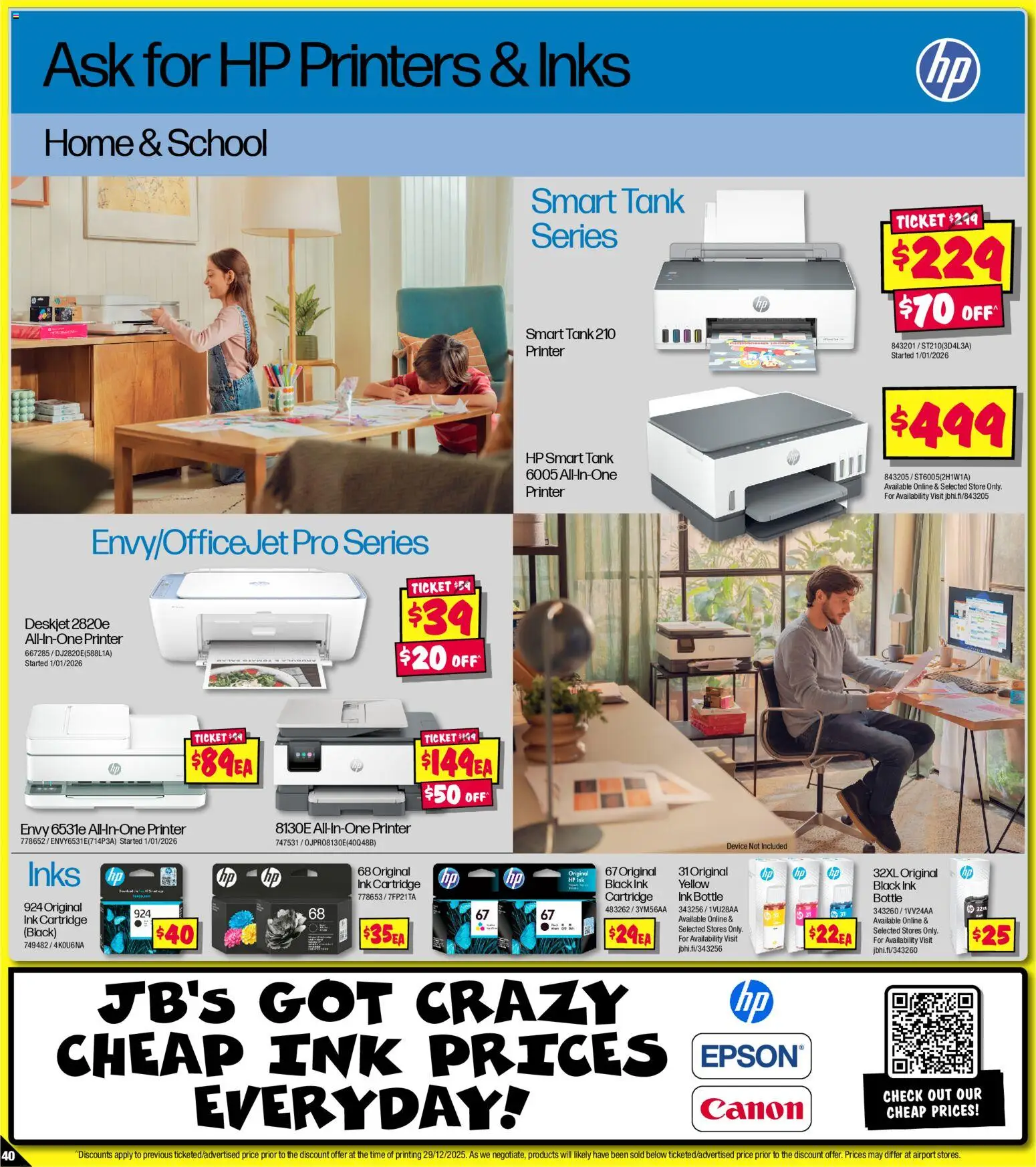 JB Hi-Fi - School time sellout on computers - page 40- valid from 08/01/2026