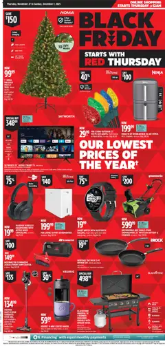 Preview Canadian Tire Black Friday Flyer valid from Nov 27, 2025