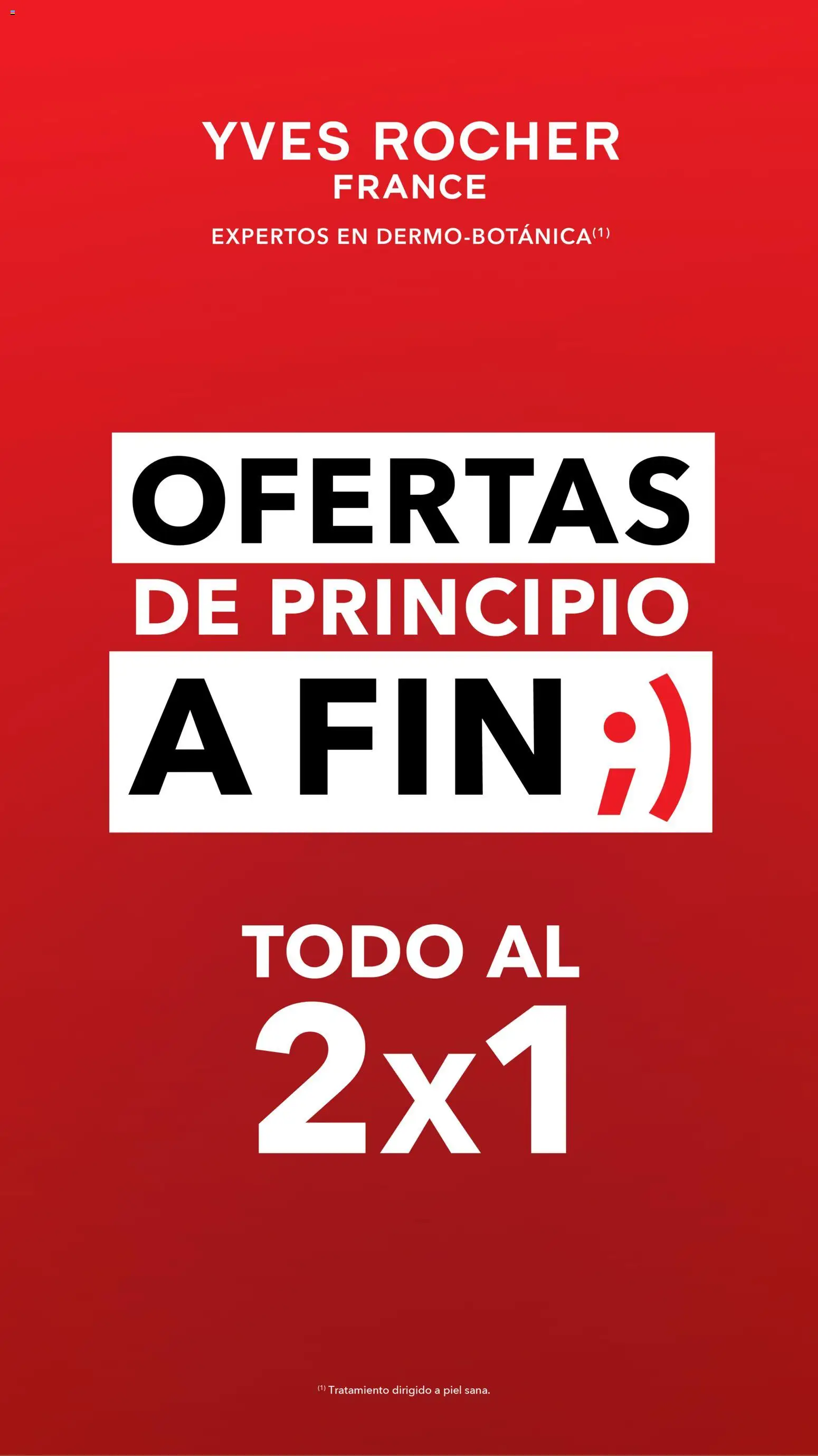 Yves Rocher Buen Fin  - página 1- válido desde 28/10/2025