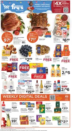Preview Fry's Food Weekly Ad valid from 12/17/2025