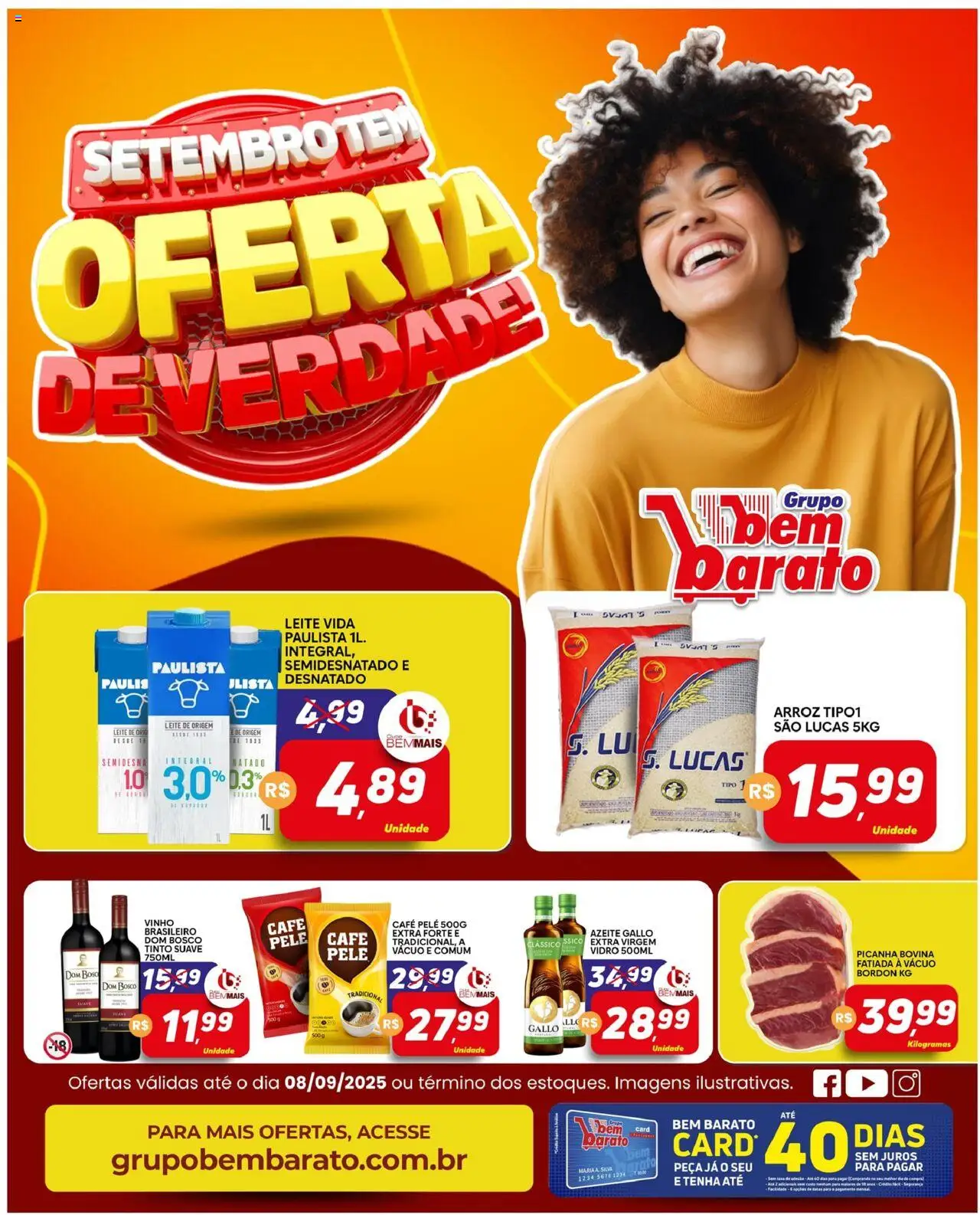 Supermercado Bem Barato - Ofertas da semana - página 1- válido a partir de 02/09/2025
