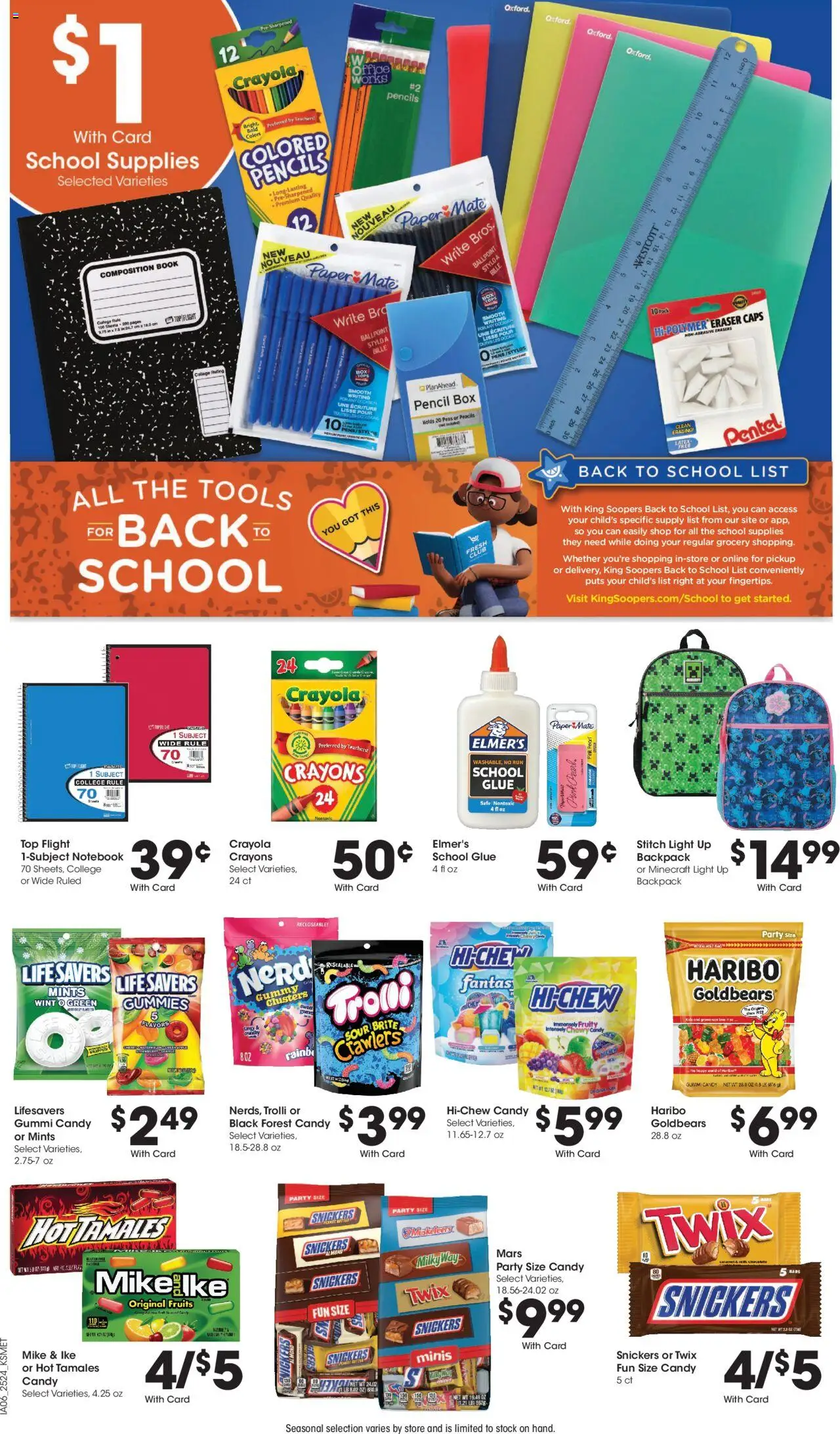 King Soopers Weekly Ad - page 10- valid from 07/16/2025