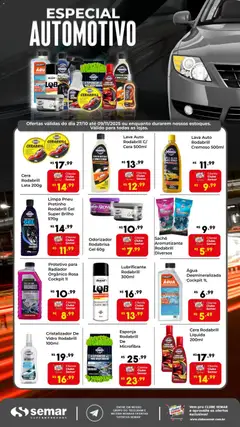 Pré-visualização Semar Supermercado - Ofertas Especial Automotivo válida a partir de 27/10/2025