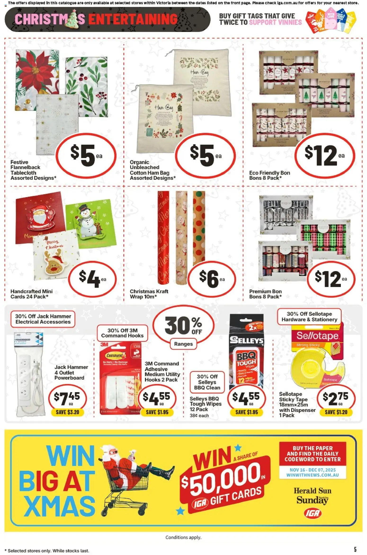 IGA  Catalogue  - page 6- valid from 26/11/2025