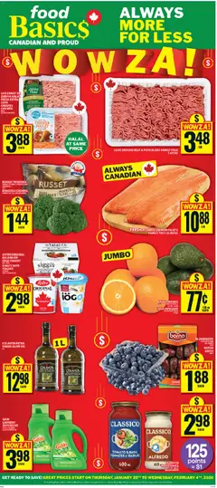 Preview Food Basics weekly flyer / circulaire valid from Jan 29, 2026