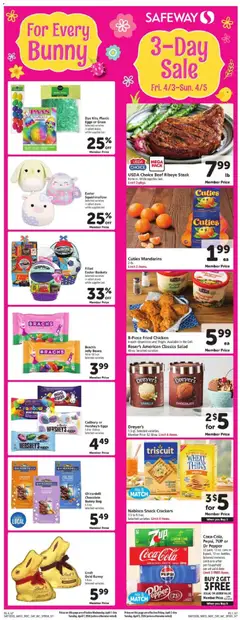 Preview Safeway Weekly Ad valid from 04/01/2026
