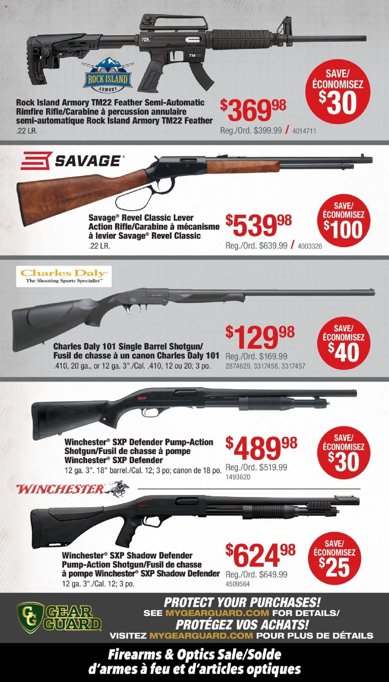 Cabelas weekly flyer / circulaire - page 10- valid from Jan 29, 2026