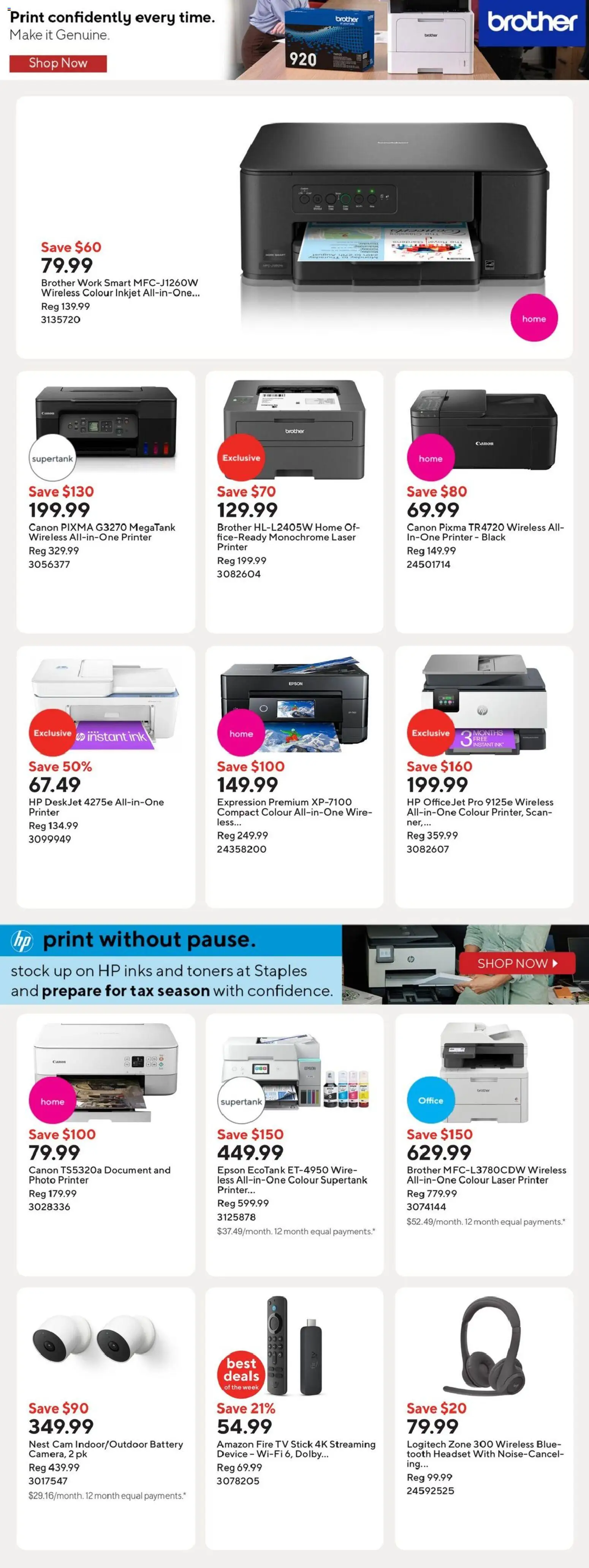 Staples weekly flyer / circulaire - page 11- valid from Feb 27, 2026