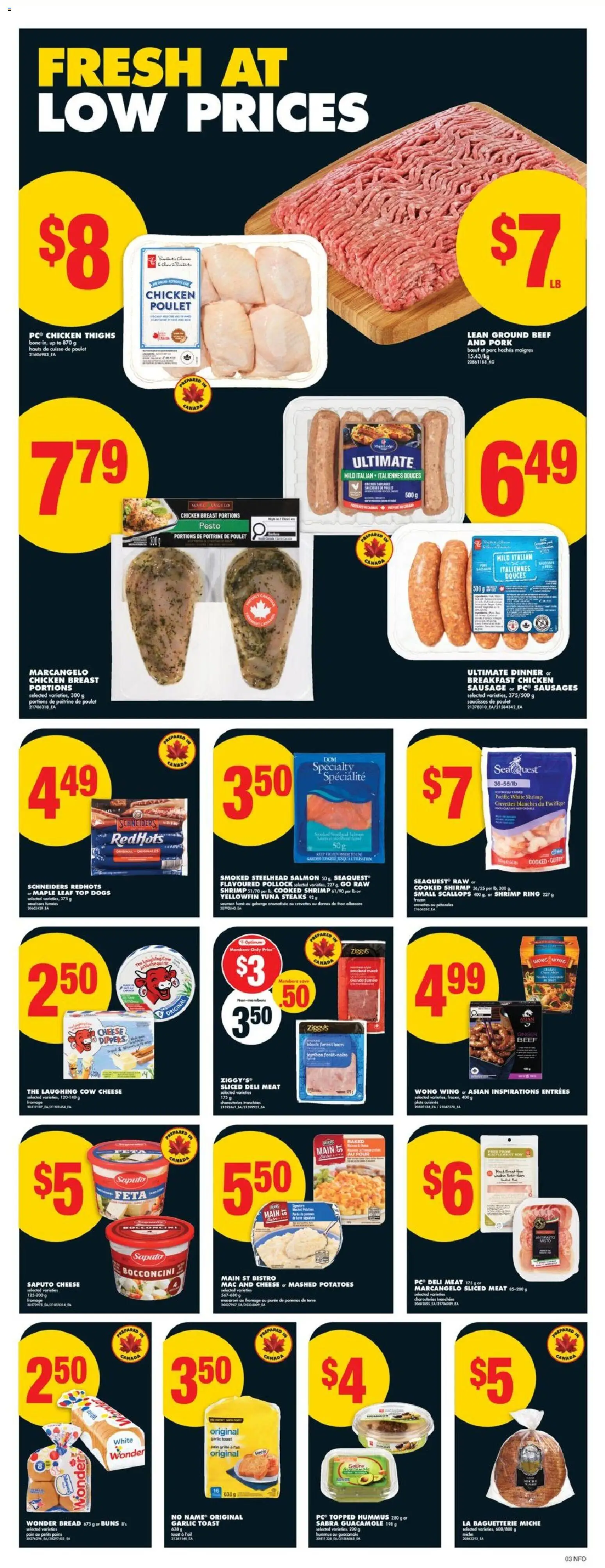 No Frills weekly flyer / circulaire - page 3- valid from Jan 8, 2026