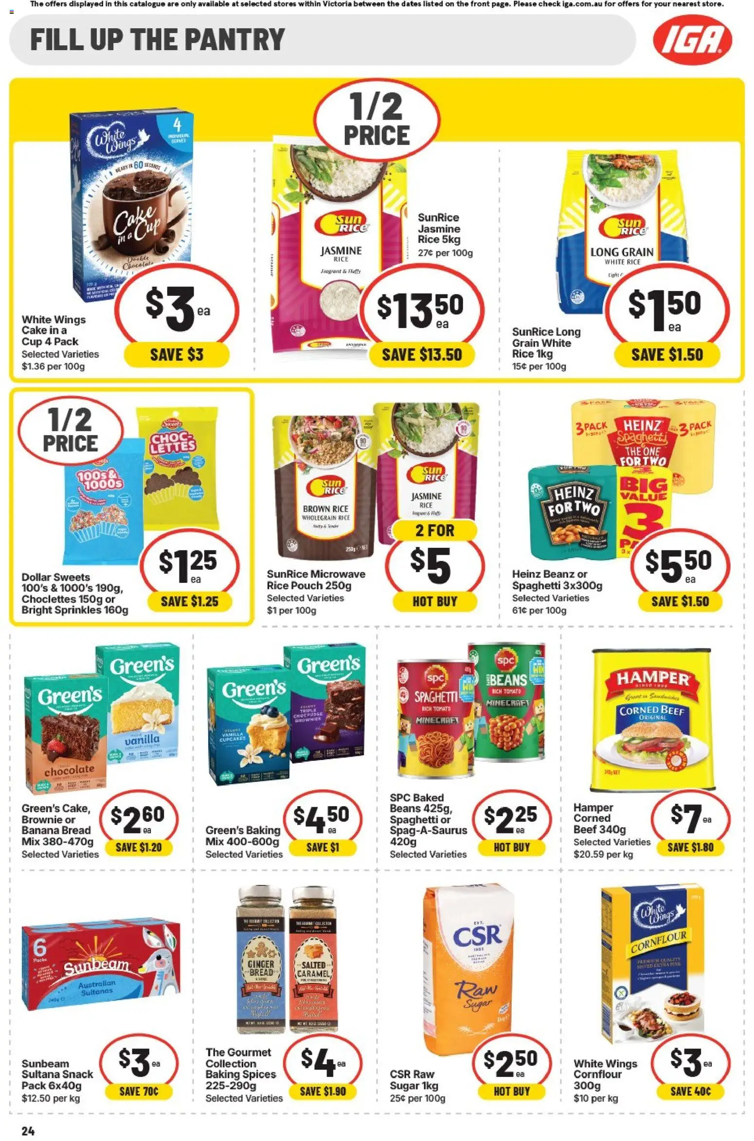 IGA catalogue  - page 21- valid from 22/04/2026