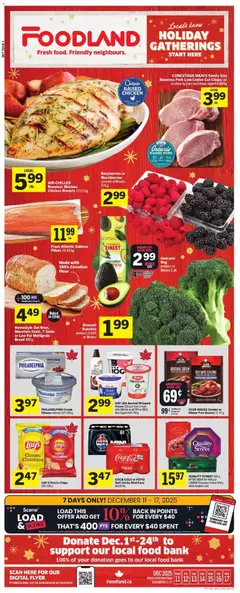 Preview Foodland weekly flyer / circulaire valid from Dec 11, 2025
