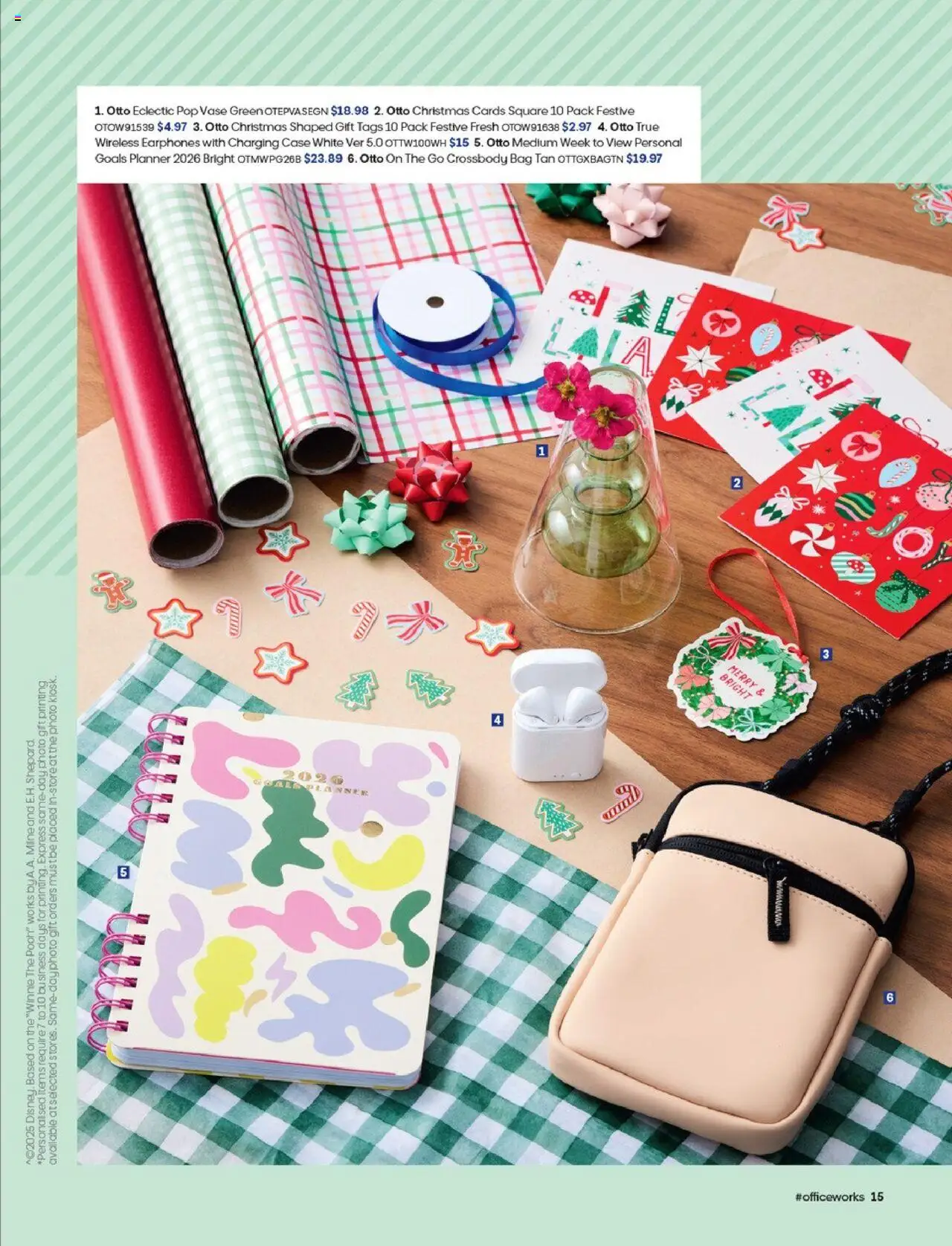 Officeworks Magazine - page 15- valid from 13/10/2025