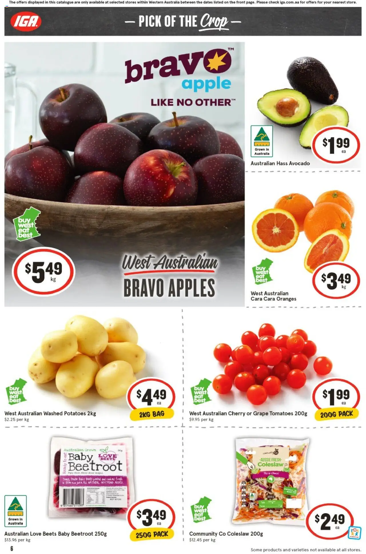 IGA Catalogue WA - page 6- valid from 16/07/2025
