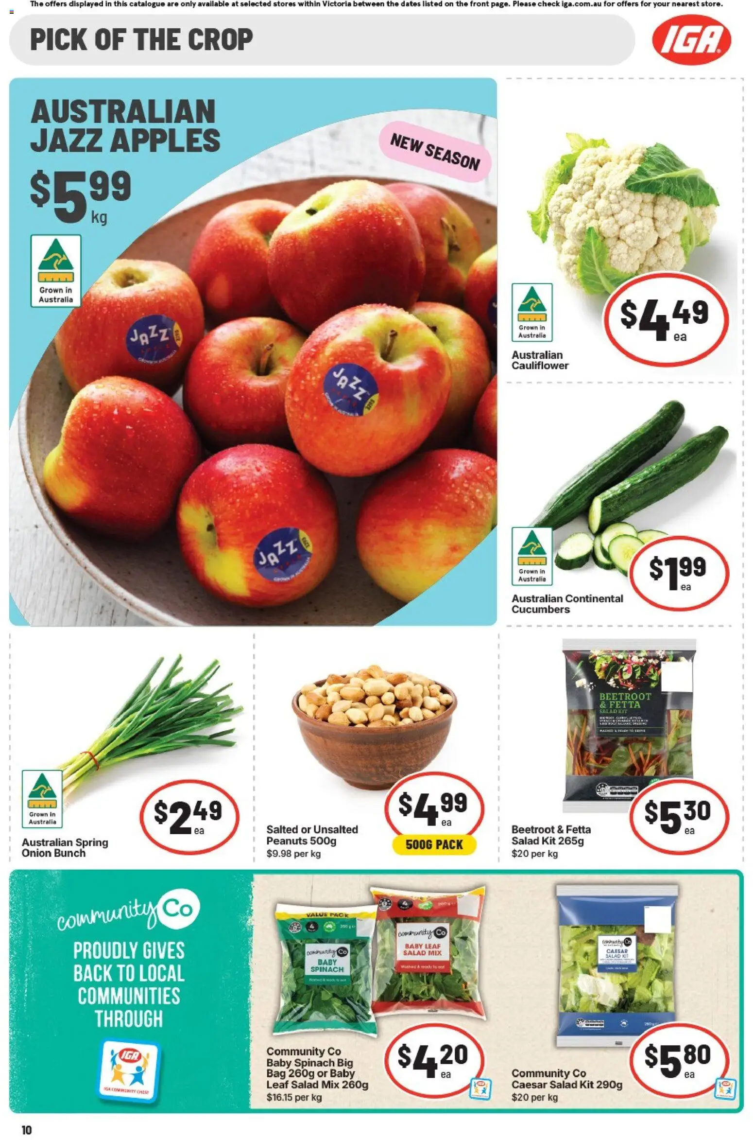 IGA catalogue  - page 10- valid from 22/04/2026