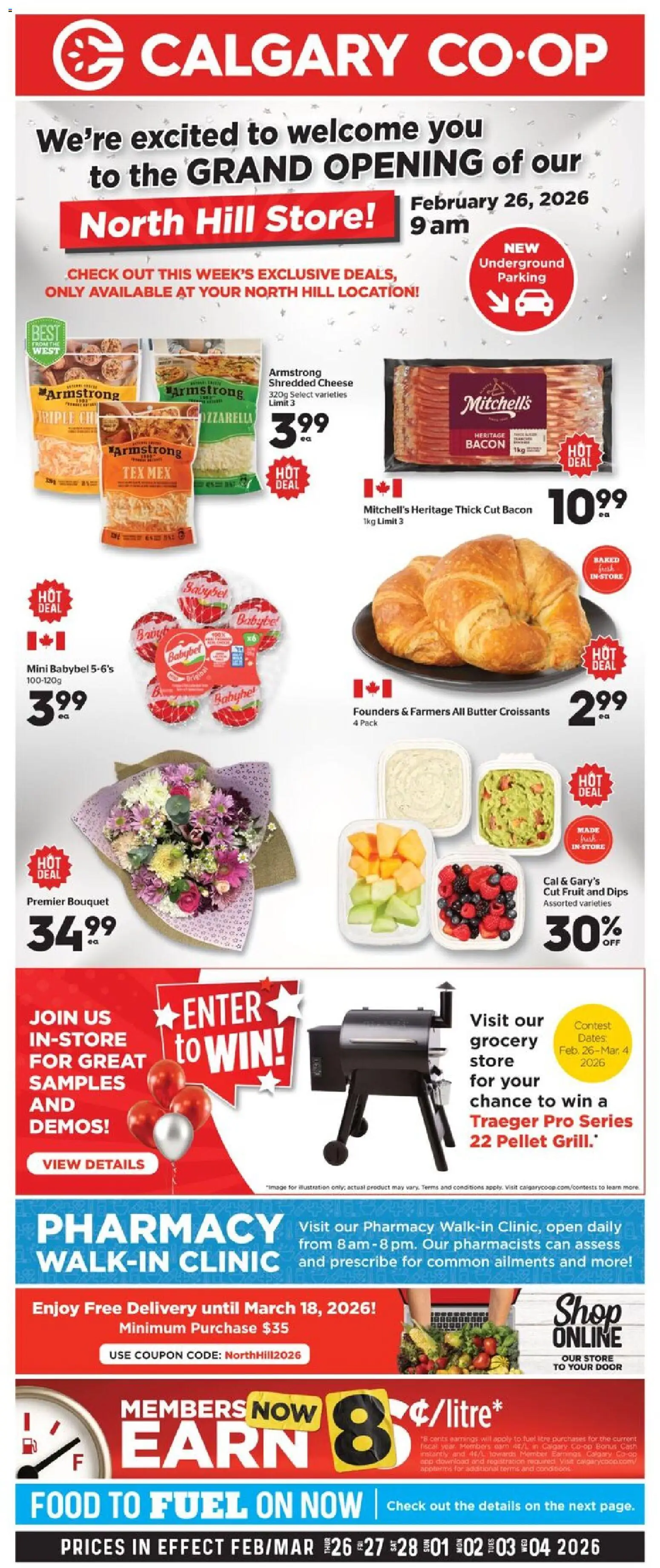 Calgary Co-op weekly flyer / circulaire - page 1- valid from Feb 26, 2026