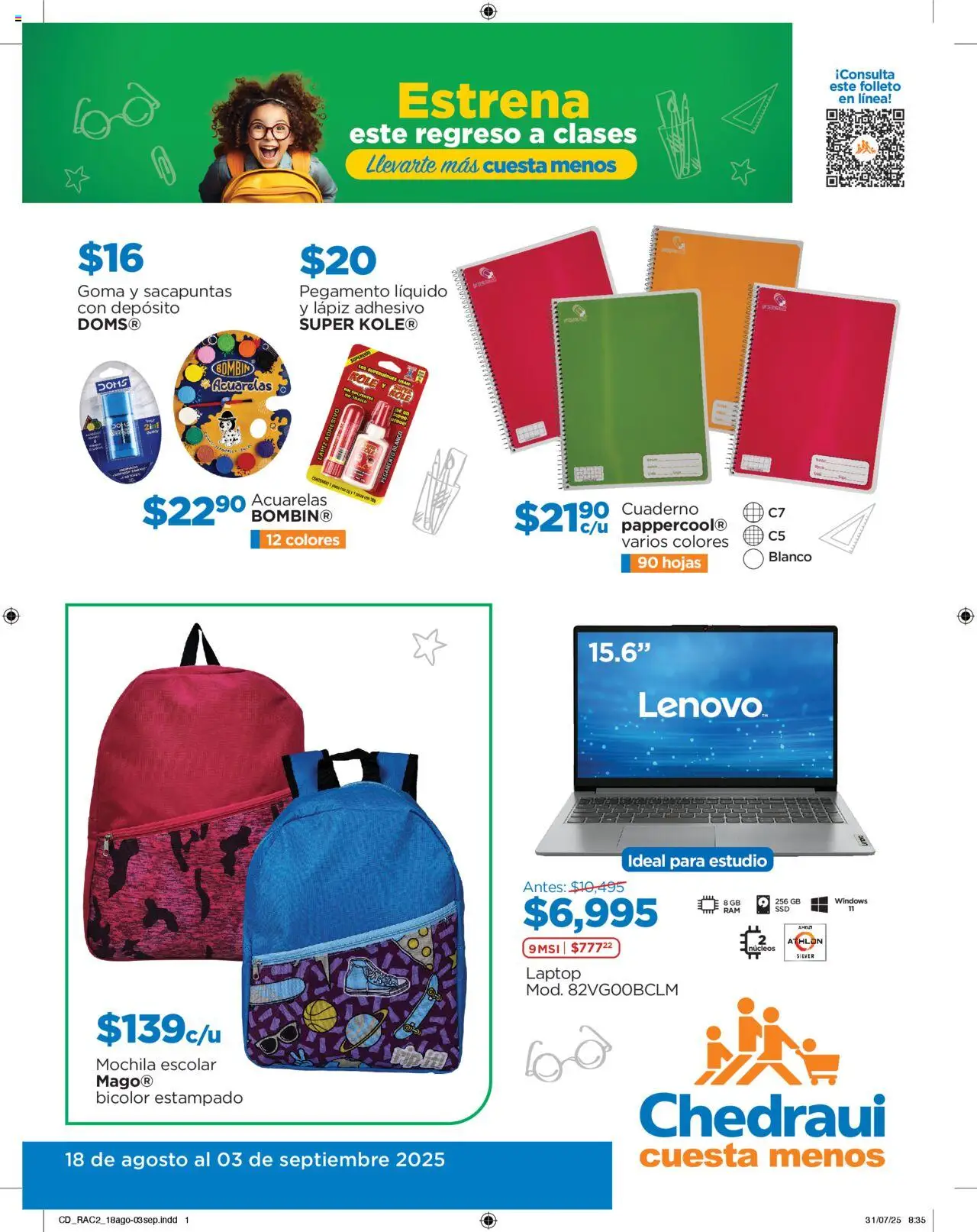 Chedraui - Promociones - página 1- válido desde 18/08/2025