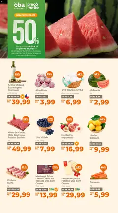 Pré-visualização Oba Hortifruti - Ofertas da semana  válida a partir de 20/01/2026