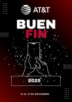 AT&T Buen Fin aviso válido desde 07/11/2025