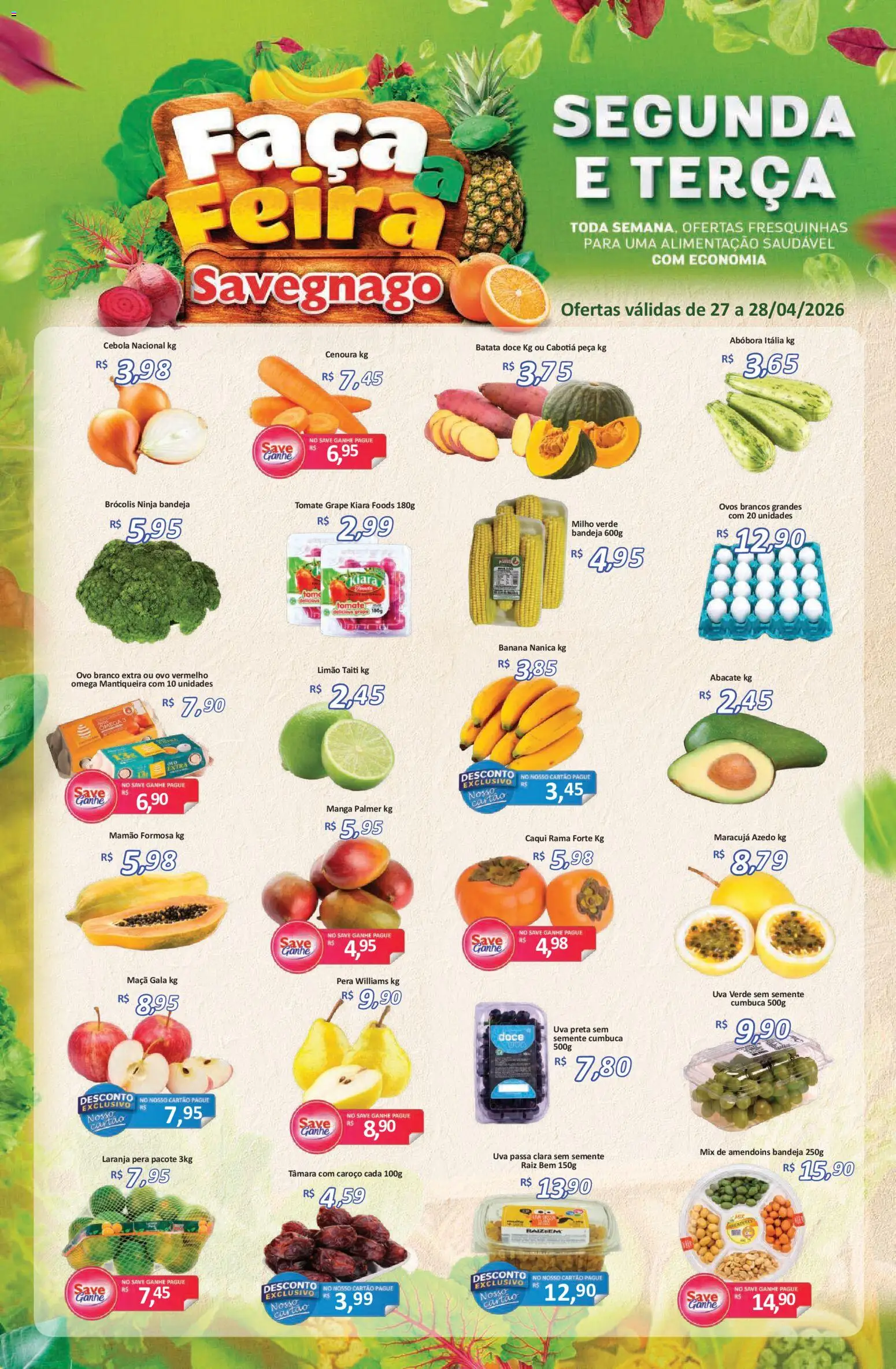 Savegnago - Ofertas da semana - página 1- válido a partir de 27/04/2026
