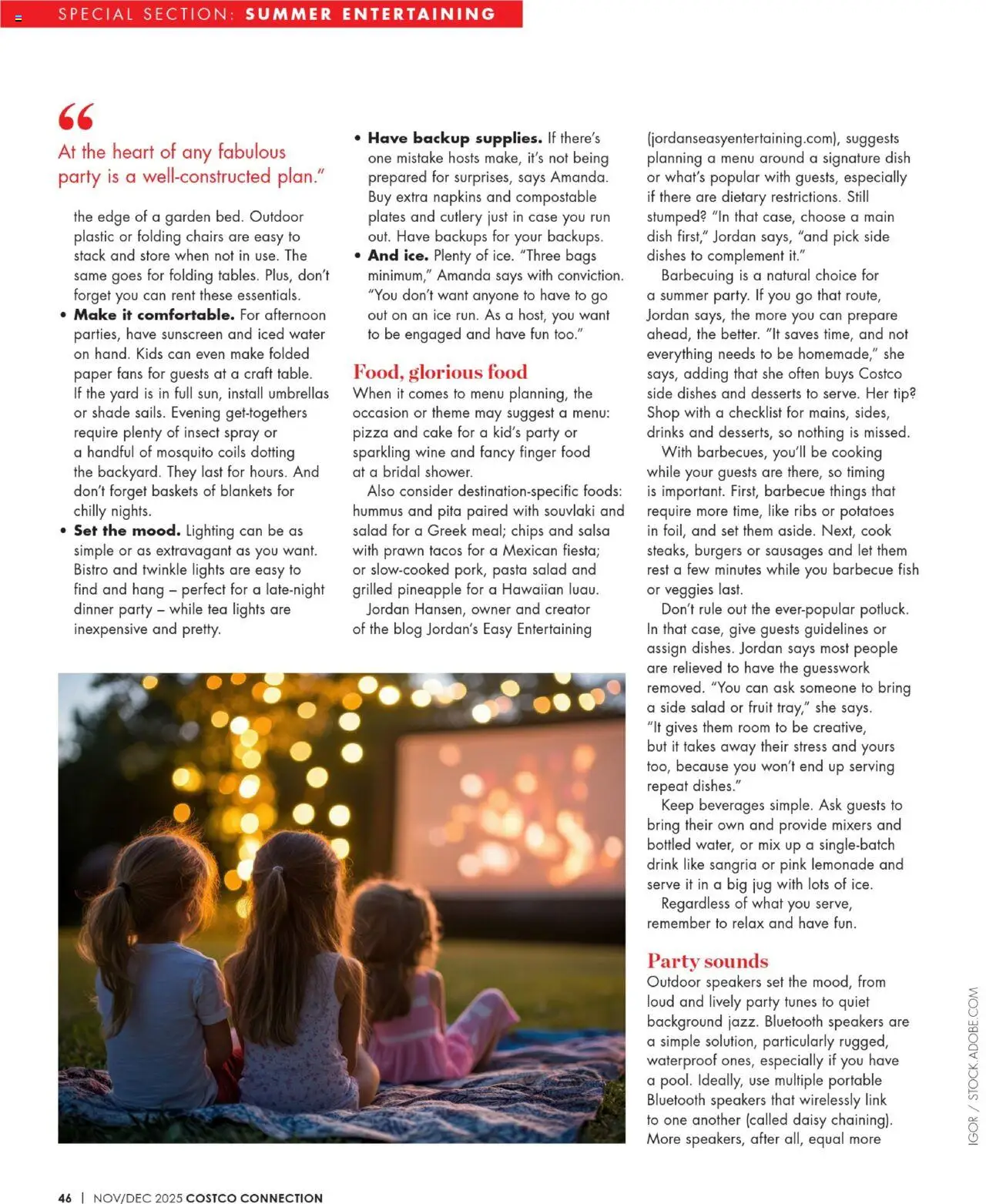 Costco Magazine Nov/Dec 2025 - page 46- valid from 01/11/2025