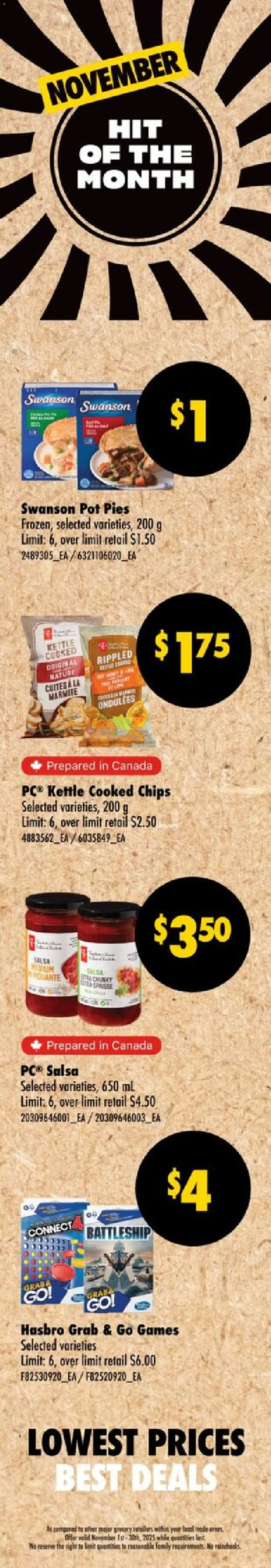 Wholesale Club weekly flyer / circulaire - page 1- valid from Nov 13, 2025