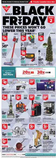 Preview Canadian Tire Black Friday Flyer valid from Nov 13, 2025