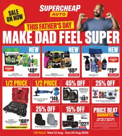Supercheap Auto catalogue preview - valid from 13/08/2025