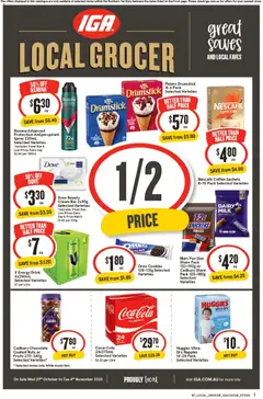 IGA catalogue preview - valid from 29/10/2025