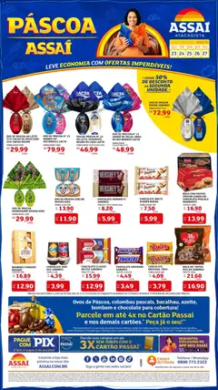 Pré-visualização Assaí Atacadista ofertas válida a partir de 23/03/2026