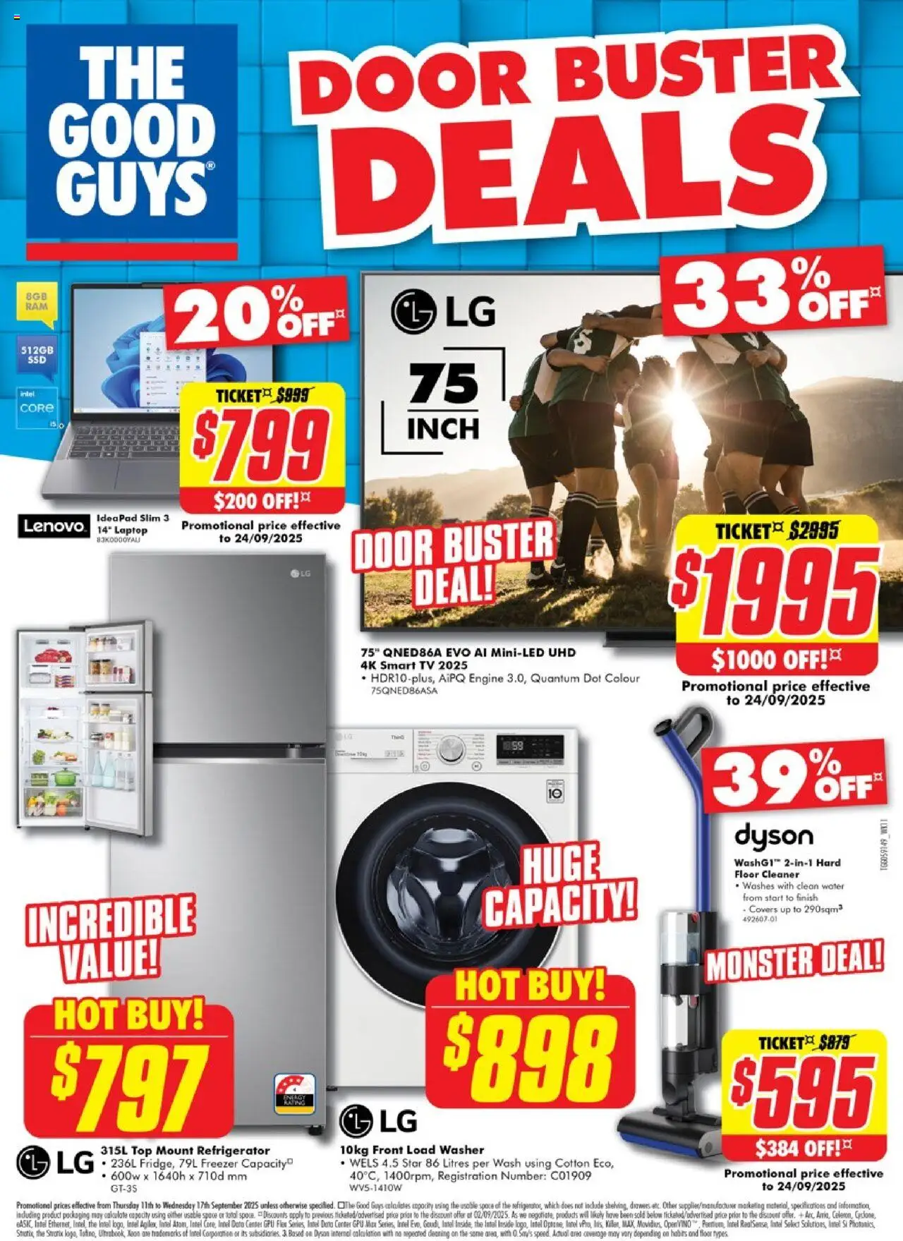 The Good Guys  Catalogue  - page 1- valid from 10/09/2025