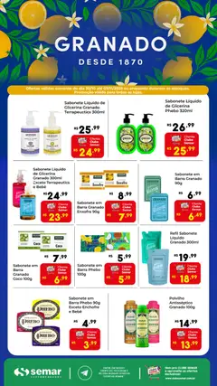 Pré-visualização Semar Supermercado - Ofertas Granado válida a partir de 30/10/2025