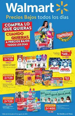 Walmart catálogo Verano válido desde 24/07/2025