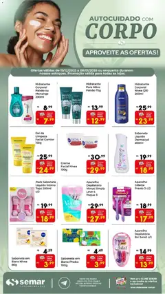 Pré-visualização Semar Supermercado - Ofertas Autocuidado  válida a partir de 19/12/2025