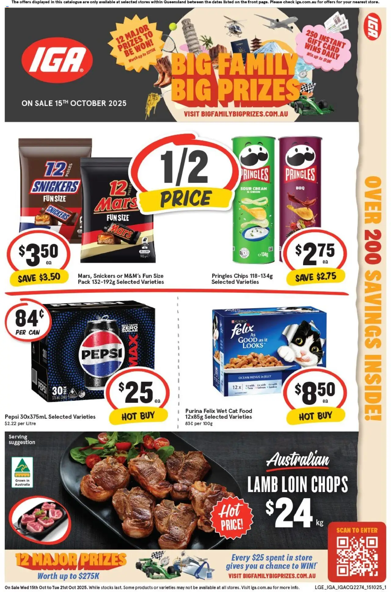 IGA Catalogue QLD - page 1- valid from 15/10/2025