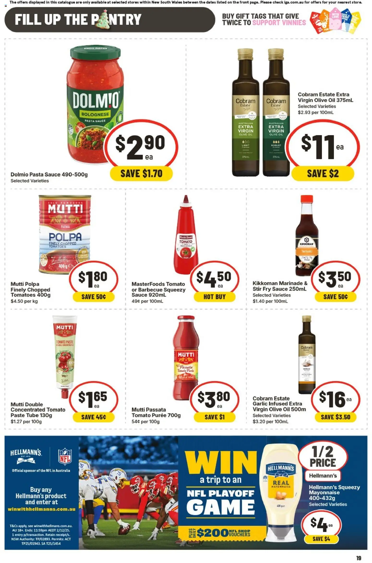 IGA Catalogue NSW - page 19- valid from 12/11/2025