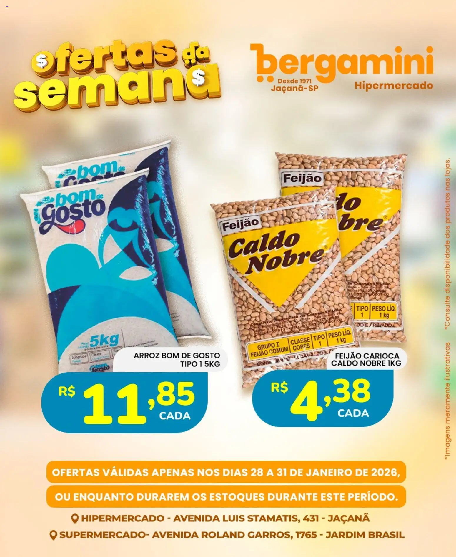Supermercado Bergamini - Ofertas da semana - página 1- válido a partir de 28/01/2026
