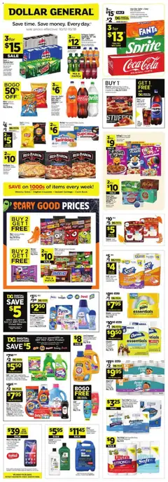 Preview Dollar General Weekly Ad valid from 10/12/2025