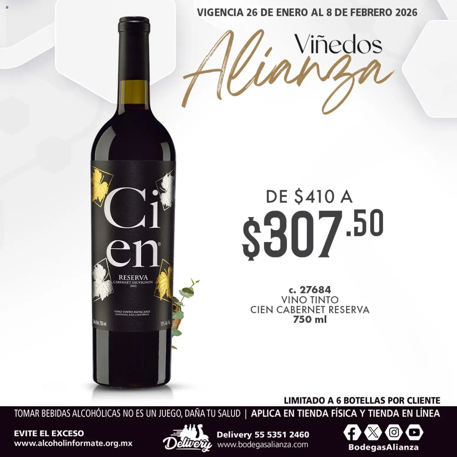 Bodegas Alianza catálogo Viñedos Alianza - página 1- válido desde 26/01/2026